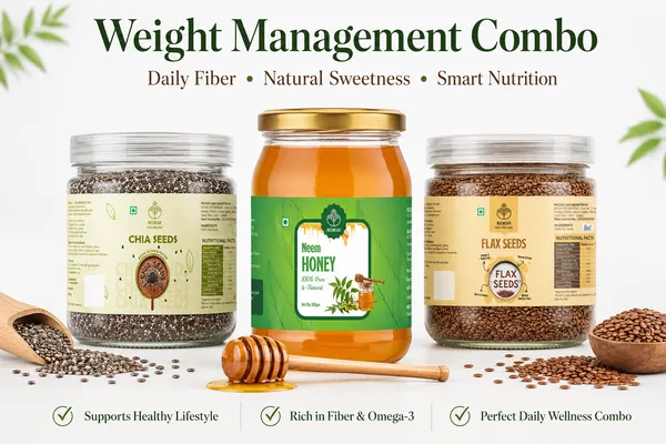 Neemsar_Weight_Management_Combo_|_Neem_Honey_500g_+_Chia_Seeds_+_Flax_Seeds_|_Fiber-Rich_Superfoods_for_Daily_Wellness_|_Natural_Sweetener,_Omega-3_&_Protein_Rich_Nutrition_Pack