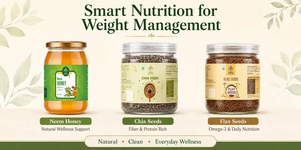 Neemsar_Weight_Management_Combo_|_Neem_Honey_500g_+_Chia_Seeds_+_Flax_Seeds_|_Fiber-Rich_Superfoods_for_Daily_Wellness_|_Natural_Sweetener,_Omega-3_&_Protein_Rich_Nutrition_Pack