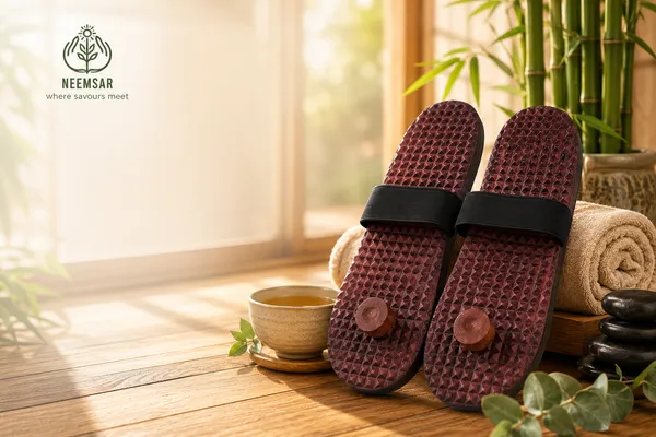 Neemsar_Wooden_Acupressure_Massage_Slippers_for_Men_&_Women_|_Reflexology_Foot_Massager_|_Natural_Wooden_Foot_Therapy_Sandals_|_Improves_Blood_Circulation,_Stress_Relief_&_Relaxation_|_Adjustable_Strap_|_Pair