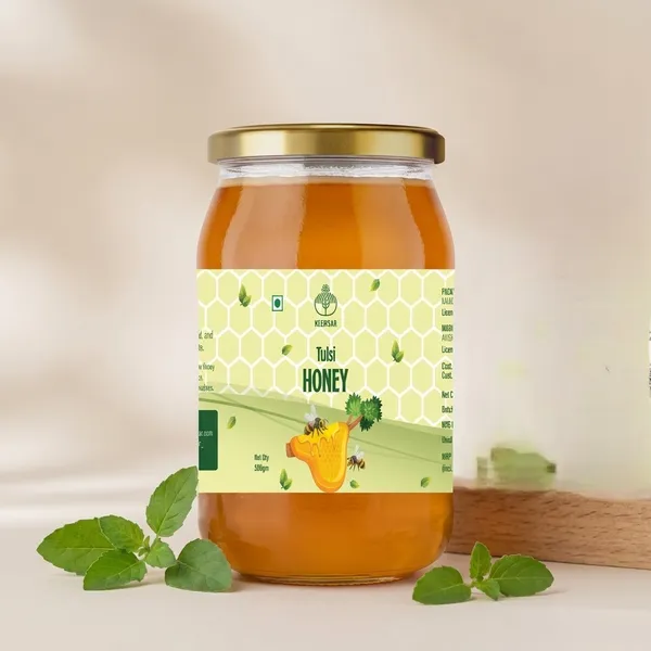Tulsi_Honey_500g_|_100%_Pure_&_Natural_Honey_Infused_with_Tulsi_|_Immunity_Booster_|_No_Added_Sugar_|_Raw_&_Unprocessed_Honey