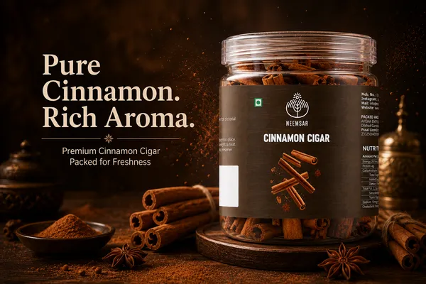 Cinnamon_Cigar_(Dalchini)_Whole_Sticks_in_Transparent_PET_Jar_|_Premium_Aromatic_Cinnamon_for_Tea,_Kadha,_Baking_&_Cooking_|_Freshness_Sealed_Packaging