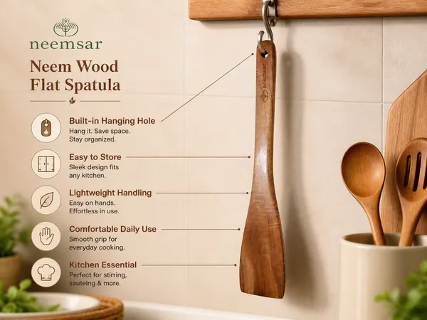 Neemsar_Neem_Wood_Flat_Turner_Spatula_|_100%_Natural_Neem_Wood_|_Antibacterial_|_Non-Stick_Safe_|_Heat_Resistant_Cooking_Tool