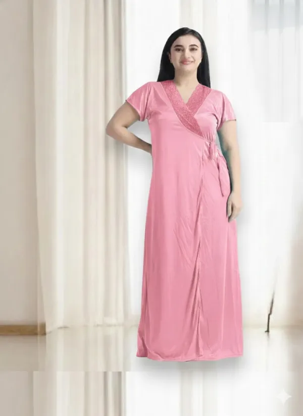 Women's_Baby_Pink_Nightwear_Set__5_Piece_Satin_Sleepwear_Combo_(Nighty,_Robe,_Shorts_Set_&_Inner)