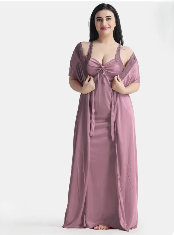 Women's_Onion_Nightwear_Set_5_Piece_Satin_Sleepwear_Combo_(Nighty,_Robe,_Shorts_Set_&_Inner)