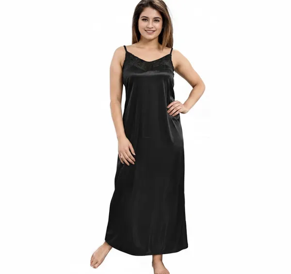 Women_Black_Nightwear_Combo_Set_�_4_Piece_Sleepwear_(Nighty,_Shorts,_Inner_&_Dress)