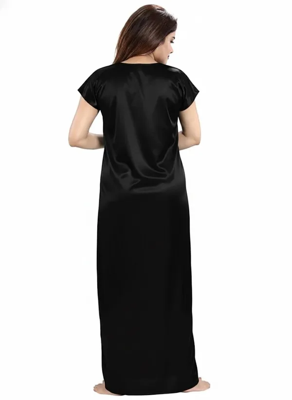 Women_Black_Nightwear_Combo_Set_�_4_Piece_Sleepwear_(Nighty,_Shorts,_Inner_&_Dress)