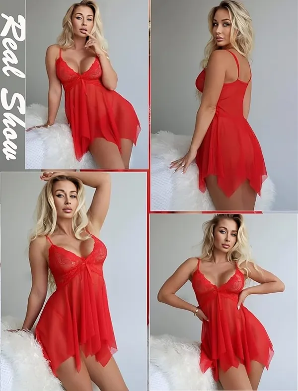 Red_Sheer_Lingerie_with_Lace_Details_and_Bow_for_Women