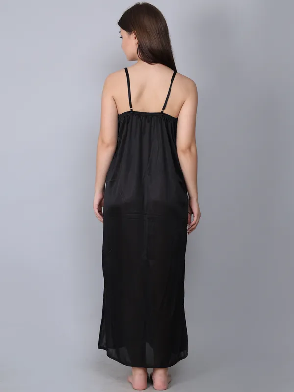 Women's_Black_Satin_Nighty_with_Lace_&_Robe_Premium_Long_Nightwear_Set,_Soft_Comfortable_Sleepwear