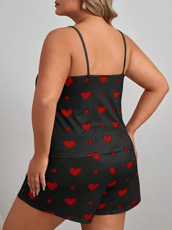 Women's_Black_Heart_Print_Nighty_Soft_Comfortable_Short_Nightwear,_Stylish_Sleepwear_Dress