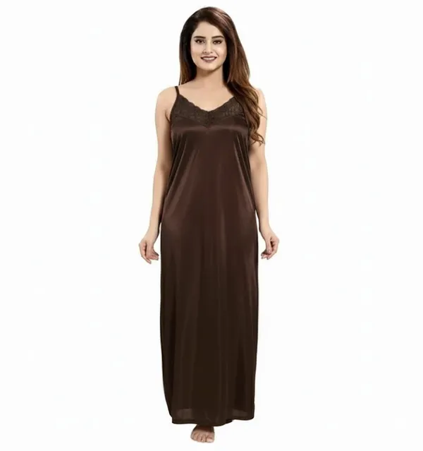 Women_Coffee_Nightwear_Combo_Set__4_Piece_Sleepwear_(Nighty,_Shorts,_Inner_&_Dress)
