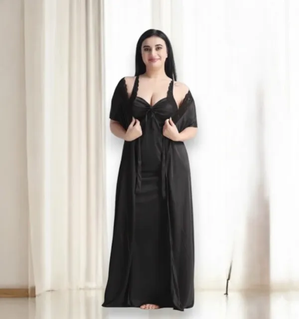 Women's_Black_Nightwear_Set_5_Piece_Satin_Sleepwear_Combo_(Nighty,_Robe,_Shorts_Set_&_Inner)