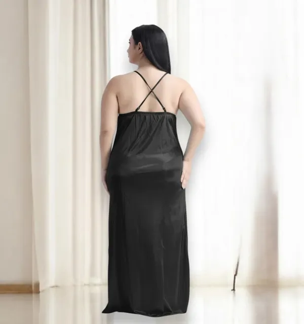 Women's_Black_Nightwear_Set_5_Piece_Satin_Sleepwear_Combo_(Nighty,_Robe,_Shorts_Set_&_Inner)