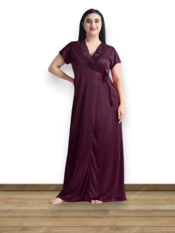 Women's_Nightwear_Set_Purple_Satin_Nighty_with_Lace_Robe_Stylish_Long_Night_Dress