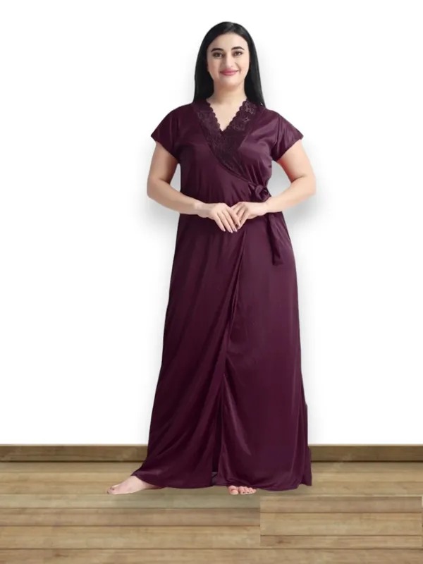 Women's_Nightwear_Set_Purple_Satin_Nighty_with_Lace_Robe_Stylish_Long_Night_Dress