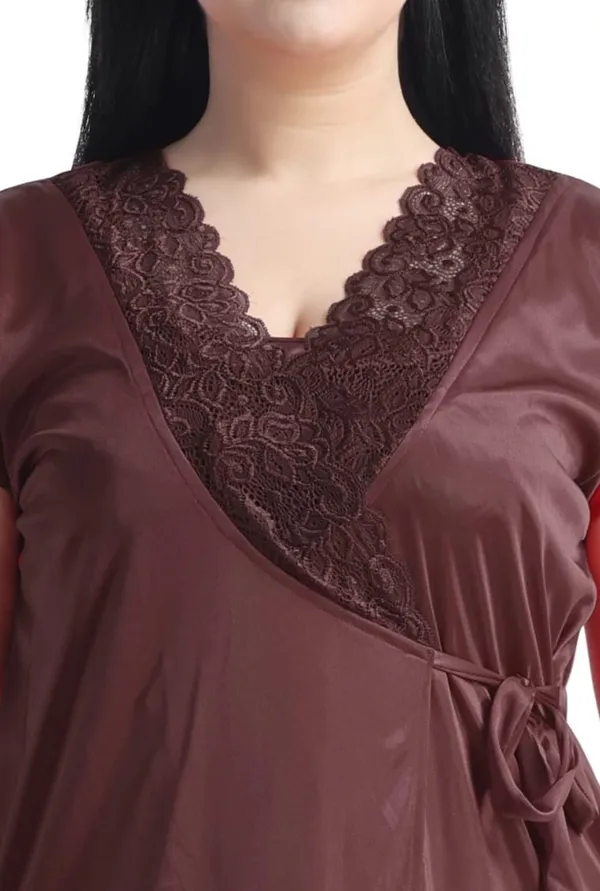 Women's_Nightwear_Set_Coffee_Satin_Nighty_with_Lace_Robe_Stylish_Long_Night_Dress