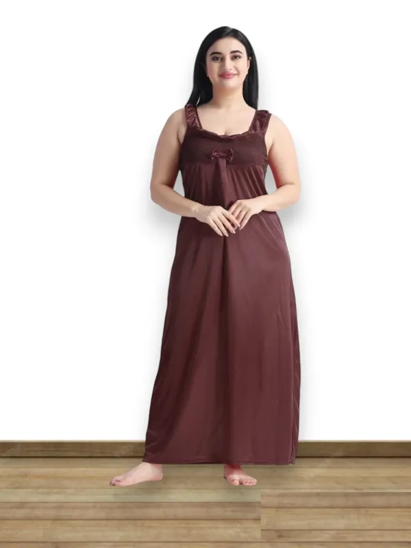 Women's_Nightwear_Set_Coffee_Satin_Nighty_with_Lace_Robe_Stylish_Long_Night_Dress