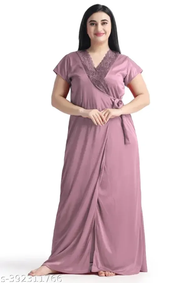 Women's_Nightwear_Set_Onion_Satin_Nighty_with_Lace_Robe_Stylish_Long_Night_Dress