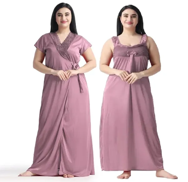 Women's_Nightwear_Set_Onion_Satin_Nighty_with_Lace_Robe_Stylish_Long_Night_Dress