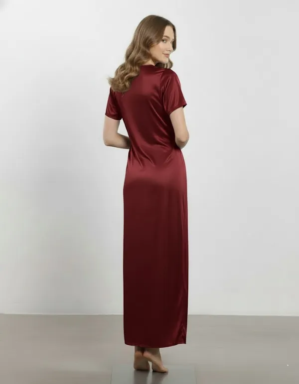 Women_Maroon_Satin_Night_Dress_with_Lace_&_Robe_�_Soft_Nightwear_Set_for_Women
