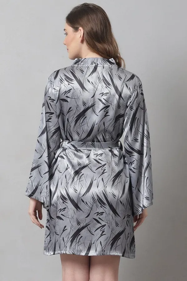 Women's_Grey_Satin_Printed_Robe_Soft_Comfortable_Nightwear,_Stylish_Short_Sleepwear_Wrap