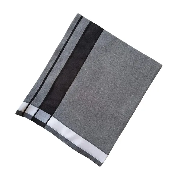 Grey_And_Black_Cotton_Lungi_For_Men_Pack_Of_2