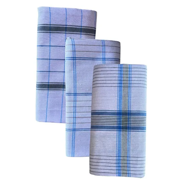 Men’s_Stitched_Lungi_(_White_Base_with_Checks_|_Soft_&_Breathable_|_Assorted_checks_|_Multichecks_|_Pack_of_3)