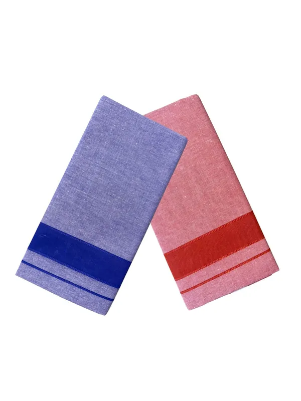 Blue_and_Maroon_Cotton_Lungi_for_Men_Pack_of_2