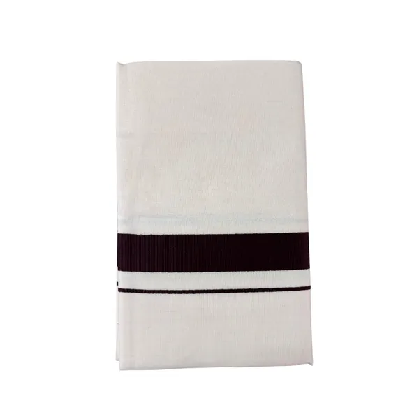 Brown_Kolikodan_Colour_Border_Dhoti_for_Men_|_Pure_Cotton_2_Meter_Traditional_Wear_|_Elegant_South_Indian_Veshti_with_Classic_Border_for_Rituals,_Functions_&_Daily_Comfort