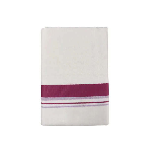 Dark_Pink_Kolikodan_Colour_Border_Dhoti_for_Men_|_Pure_Cotton_2_Meter_Traditional_Wear_|_Elegant_South_Indian_Veshti_with_Classic_Border_for_Rituals,_Functions_&_Daily_Comfort