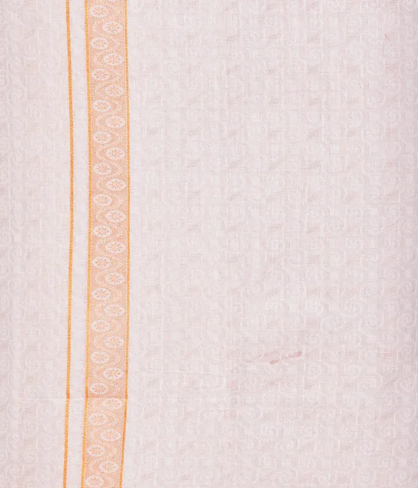 JAYRAAJ_Men’s_Copper_Art_Silk_Shirt_&_Dhoti_Set_|_Half_Sleeve_Shirt_with_2Mtr_Dhoti_|_Embossed_Border_&_All-Over_Design_|_Wedding,_Temple_&_Festive