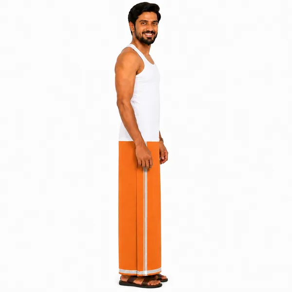 Men's_Lungi_with_Solid_Colours_and_Borders_|_Traditional_South_Indian_Kaili_|_Soft_&_Breathable_Fabric_|_Elegant_Border_Design_|_Free_Size_|_Daily_&_Festive_Wear