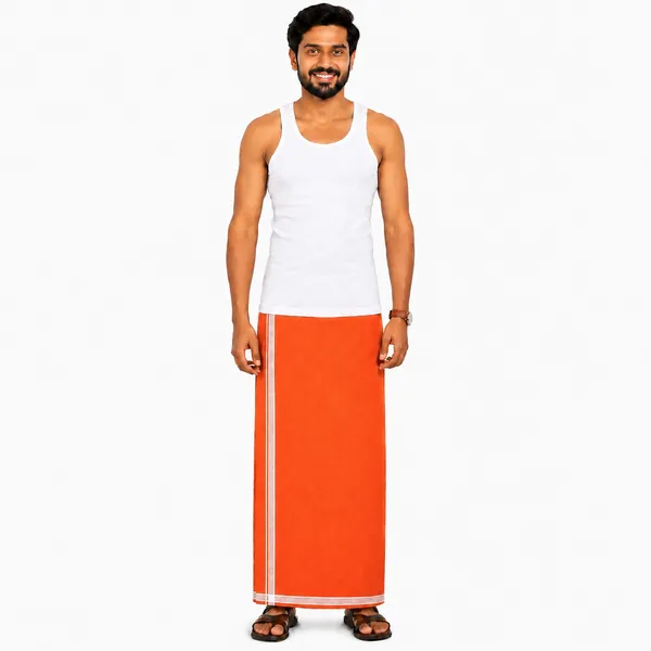 Men's_Lungi_with_Solid_Colours_and_Borders_|_Traditional_South_Indian_Kaili_|_Soft_&_Breathable_Fabric_|_Elegant_Border_Design_|_Free_Size_|_Daily_&_Festive_Wear