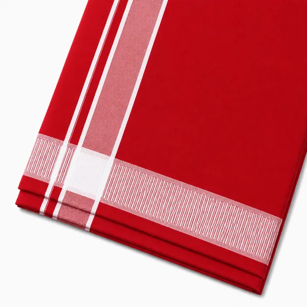 Men's_Lungi_with_Solid_Colours_and_Borders_|_Traditional_South_Indian_Kaili_|_Soft_&_Breathable_Fabric_|_Elegant_Border_Design_|_Free_Size_|_Daily_&_Festive_Wear