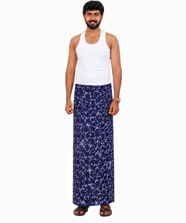Men’s_Polycotton_Abstract_Batik_Print_Lungi_(Comfortable_Breathable_LightWeight_Dhoti/Mundu_Traditional_for_Daily_Wear_|_Assorted_Printed_Designs)