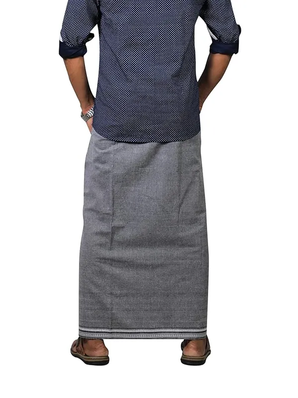 Men's_Solid_Colour_Lungi_with_Thalapathi_Border_for_Men_|_Pack_of_1_|_Soft_Breathable_Fabric_|_Comfortable_Daily_Wear_|_Ideal_for_Home,_Casual_&_Traditional_Use