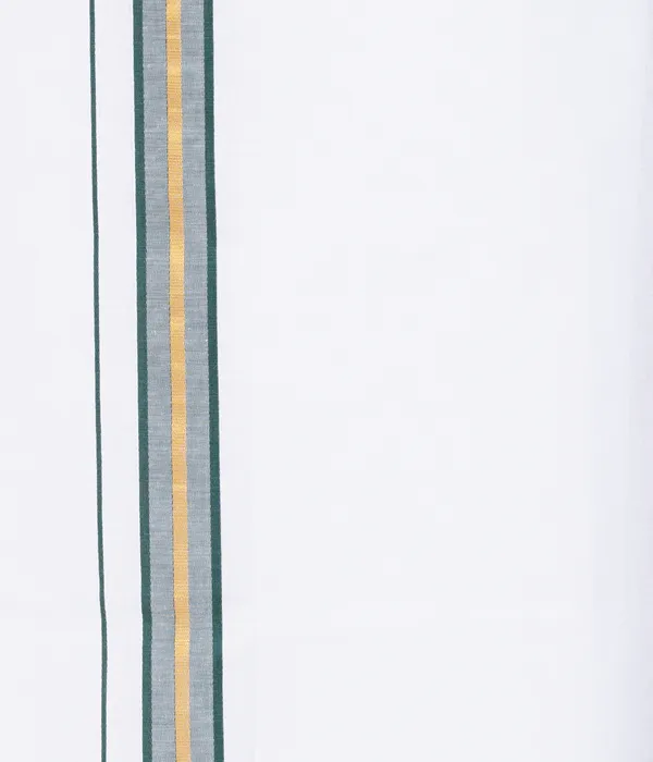 Premium_Cotton_Blend_Dhoti_Set_for_Men_with_Matching_Shirt_|_Forest_Green_|_Traditional_South_Indian_Ethnic_Wear_|_Breathable_Comfortable_Festive_&_Daily_Wear_by_JAYRAAJ