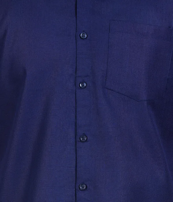 Premium_Cotton_Blend_Dhoti_Set_for_Men_with_Matching_Shirt_|_Navy_|_Traditional_South_Indian_Ethnic_Wear_|_Breathable_Comfortable_Festive_&_Daily_Wear_by_JAYRAAJ