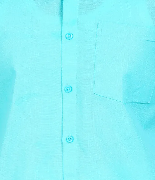 Premium_Cotton_Blend_Dhoti_Set_for_Men_with_Matching_Shirt_|_Electric_Blue_|_Traditional_South_Indian_Ethnic_Wear_|_Breathable_Comfortable_Festive_&_Daily_Wear_by_JAYRAAJ