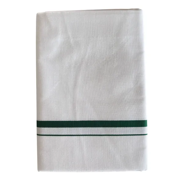 Pure_Cotton_Colour_Border_Dhoti_for_Men_|_Traditional_South_Indian_Single_Veshti/Mundu_2_Meter_|_Soft_Breathable_Fabric_with_Elegant_Border_Design_|_Daily_&_Festive_Wear_|_Colour_Border