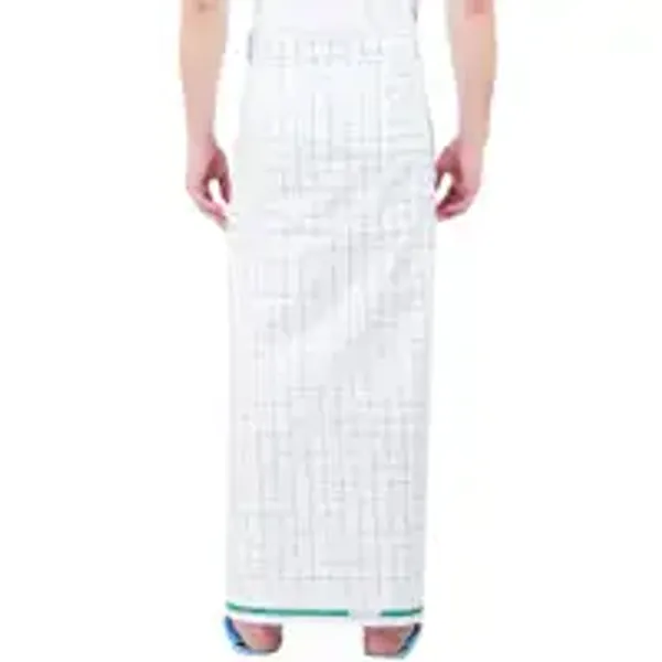 Men's_White_Checked_Lungi_(_Printed_Lungi_|_Whitechecks_|_Pack_of_1_|_Free_Size_-_2Mtrs)