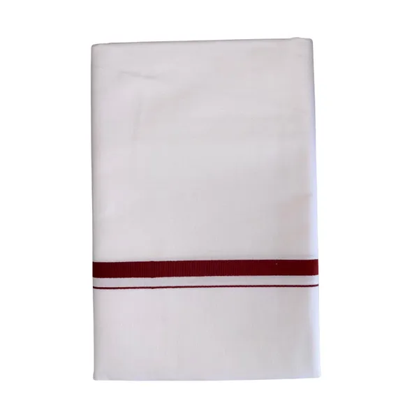 Pure_Cotton_Colour_Border_Dhoti_for_Men_|_Traditional_South_Indian_Single_Veshti/Mundu_2_Meter_|_Soft_Breathable_Fabric_with_Elegant_Border_Design_|_Daily_&_Festive_Wear_|_Colour_Border