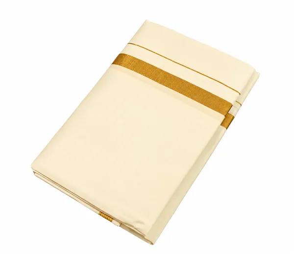 Men’s_Cream_Velcro_Dhoti_with_Pocket_|_Gold_Jari_Border_|_Traditional_Ethnic_Wear_|_Comfortable_Wrap_for_Daily_&_Festive_Use_|_Free_Size