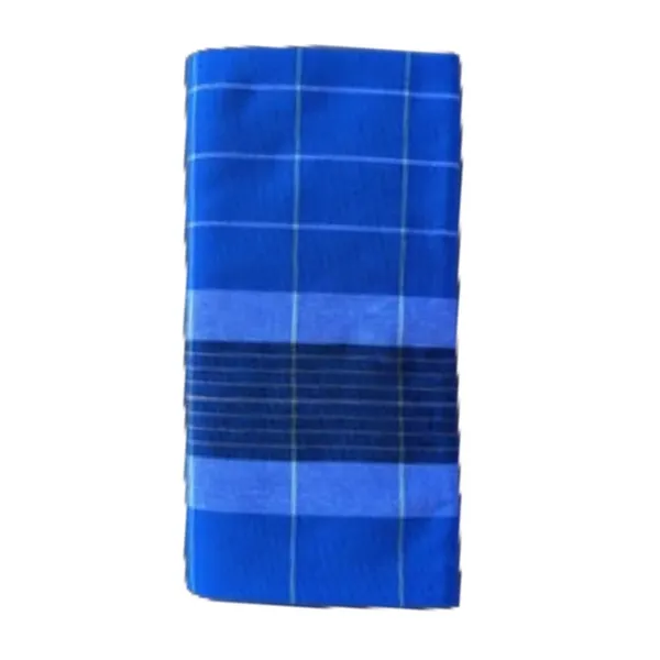 Men's_Cotton_Lungi_(Blue_Checked_Lungi_|_Combo_pack_of_3_|_Multichecks_|_Free_Size)