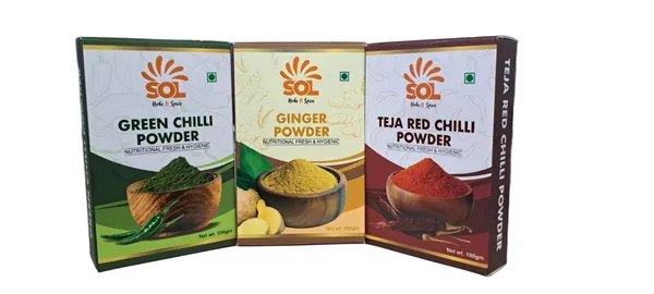 Pack_Of_3,_Teja_Red_Chili_Powder,_Green_Chili_Powder_And_Ginger_Powder