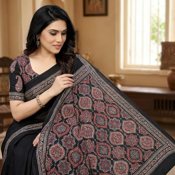 Black_Ethnic_Embroidered_Suit_Set_For_Women