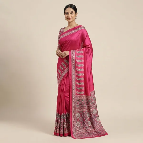 Vibrant_Pink_Embroidered_Saree_With_Traditional_Motifs