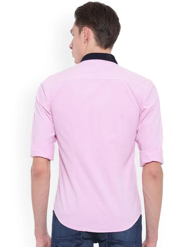 Pink_Men_S_Cotton_Shirt