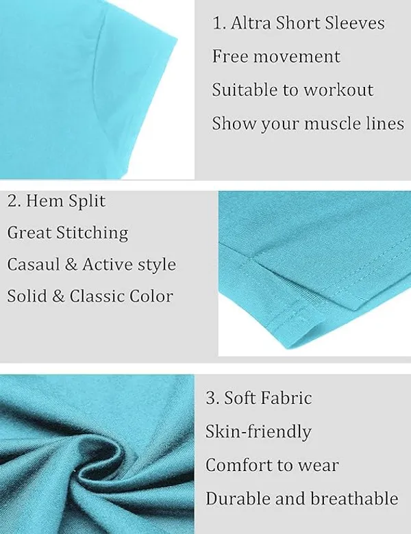 Men_S_Short_Sleeve_Hoodie_With_Kangaroo_Pocket_And_Muscle_Fit_Hoodie_For_Men_Breathable_Turquoise_Gym_Hoodie