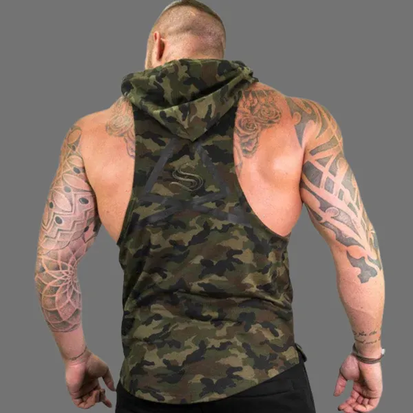 Pack_of_2_Premium_Men’s_Sleeveless_Gym_Tank_Top_For_Bodybuilding_And_Training_(Camaflogue_&_Orange)