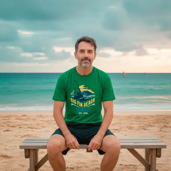 Hot_Button_Men_Green_Graphic_Printed_T-Shirt_|_Casual_Beach_Theme_Cotton_T-Shirt_for_Men_|_Regular_Fit_Round_Neck_Tee
